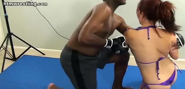  Interracial MMA Intergender Fight